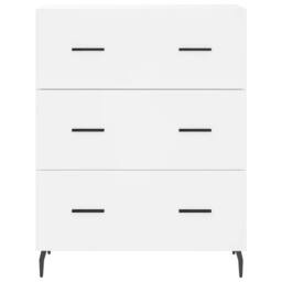 Berkfield Home Highboard White 69.5x34x180 cm Engineered Wood - thumbnail 8