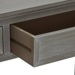 Lemon Pavilion Furniture and Decor The Serene Collection Two Drawer Console Table - L26 x W110 x H86 cm in Grey - thumbnail 2