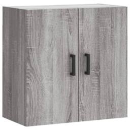 Berkfield Home Wall Cabinet Grey Sonoma 60x31x60 cm Engineered Wood - Size: 60 x 31 x 60 cm - thumbnail 3