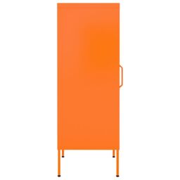 Berkfield Home Storage Cabinet Orange 42.5x35x101.5 cm Steel - thumbnail 4