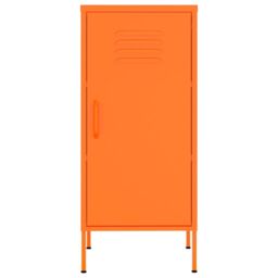 Berkfield Home Storage Cabinet Orange 42.5x35x101.5 cm Steel - thumbnail 3