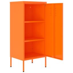 Berkfield Home Storage Cabinet Orange 42.5x35x101.5 cm Steel - thumbnail 6