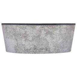 Berkfield Home Sink Black √ò40x15 cm Marble - Size: 40x15 cm - thumbnail 3