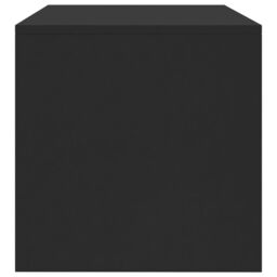Berkfield Home TV Cabinet Black 120x40x40 cm Engineered Wood - Size: 120 x 40 x 40 cm - thumbnail 5