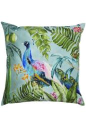Evans Lichfield Peacock Animal Water & UV Resistant Outdoor Cushion - thumbnail 1