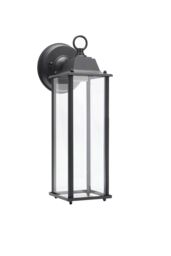 Living and Home E27 Outdoor Waterproof Metal Wall Light in Black - thumbnail 6
