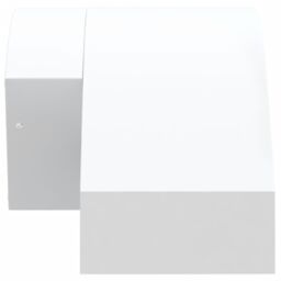 Berkfield Home Outdoor LED Wall Light with Sensor White Die-cast Aluminium - thumbnail 6