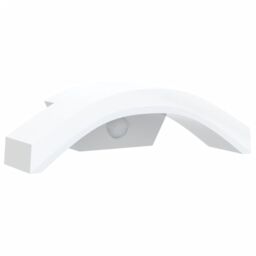 Berkfield Home Outdoor LED Wall Light with Sensor White Die-cast Aluminium - thumbnail 5