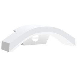 Berkfield Home Outdoor LED Wall Light with Sensor White Die-cast Aluminium - thumbnail 2
