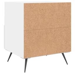 Berkfield Home Bedside Cabinets 2 pcs White 40x35x47.5 cm Engineered Wood - thumbnail 9
