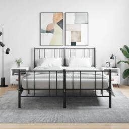 Berkfield Home Bedside Cabinets 2 pcs White 40x35x47.5 cm Engineered Wood - thumbnail 2