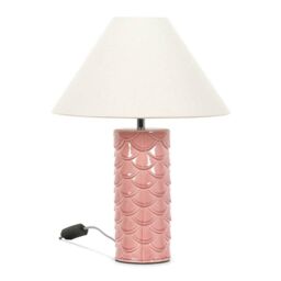 ValueLights Athena Coral Ceramic Shell Table Lamp - thumbnail 2