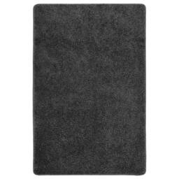 Berkfield Home Shaggy Rug Dark Grey 200x290 cm Anti Slip - Size: 100 cm diameter - thumbnail 1