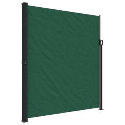 Berkfield Home Retractable Side Awning Dark Green 220x300 cm - thumbnail 2