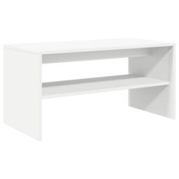 Berkfield Home TV Cabinet White 80x40x40 cm Engineered Wood - Size: 80 x 40 x 40 cm - thumbnail 2