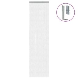Berkfield Home Chain Door Fly Screen 56x186 cm Aluminium in Silver - thumbnail 1