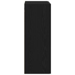 Berkfield Home Wall Mounted Cabinet Black Oak 69, 5x34x90 cm Engineered Wood - Size: 5 x 34 x 90 cm - thumbnail 8