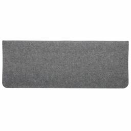 Berkfield Home Stair Mats Self-adhesive 15 pcs 65x24.5x3.5 cm Grey - Size: Medium - thumbnail 5