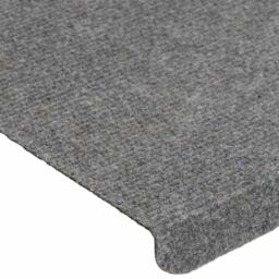 Berkfield Home Stair Mats Self-adhesive 15 pcs 65x24.5x3.5 cm Grey - Size: Medium - thumbnail 6