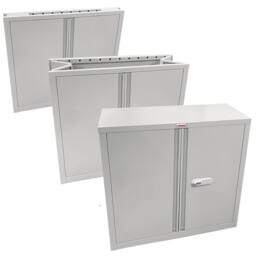 Phoenix Safe Company Stationery Cupboard in Grey with Electronic Lock, SCF0891GGE - Size: 800mm - thumbnail 1
