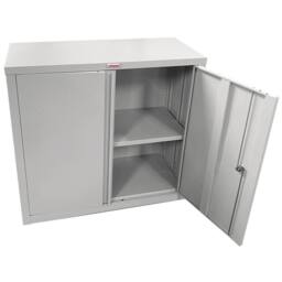 Phoenix Safe Company Stationery Cupboard in Grey with Electronic Lock, SCF0891GGE - Size: 800mm - thumbnail 3