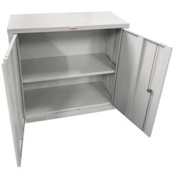 Phoenix Safe Company Stationery Cupboard in Grey with Electronic Lock, SCF0891GGE - Size: 800mm - thumbnail 5