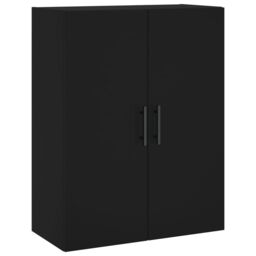 Berkfield Home Wall Mounted Cabinets 2 pcs Black 69.5x34x90 cm - thumbnail 5