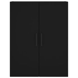 Berkfield Home Wall Mounted Cabinets 2 pcs Black 69.5x34x90 cm - thumbnail 6
