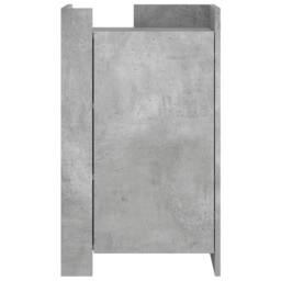 Berkfield Home Sideboard Concrete Grey 45x35x75 cm Engineered Wood - Size: 45 x 35 x 75 cm - thumbnail 4