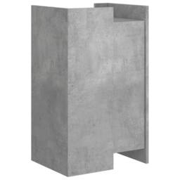Berkfield Home Sideboard Concrete Grey 45x35x75 cm Engineered Wood - Size: 45 x 35 x 75 cm - thumbnail 6