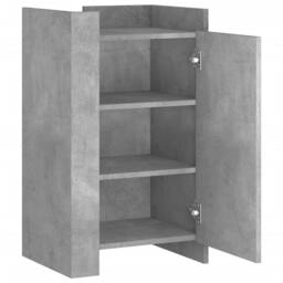 Berkfield Home Sideboard Concrete Grey 45x35x75 cm Engineered Wood - Size: 45 x 35 x 75 cm - thumbnail 7