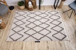 RugsX Berber Rug in Yellow - Size: 80 cm x 150 cm - thumbnail 5