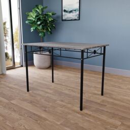 Home Discount Vida Designs Roslyn 4 Seater Dining Set Kitchen Dining Set in Dark Grey - thumbnail 5