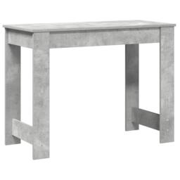 Berkfield Home Desk Concrete Grey 100x45x75 cm Engineered Wood - Size: 100 x 45 x 75 cm - thumbnail 7