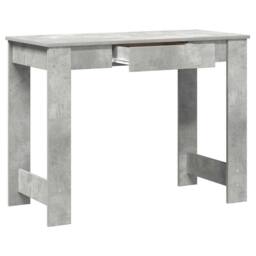 Berkfield Home Desk Concrete Grey 100x45x75 cm Engineered Wood - Size: 100 x 45 x 75 cm - thumbnail 5