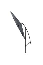 Garden Sanctuary Garden 3m Banana Parasol Large Cantileverwith Cross & Fillable Base in Dark Grey - thumbnail 5