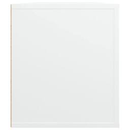 Berkfield Home TV Cabinet White 100x35x40 cm Engineered Wood - Size: 100 x 35 x 40 cm - thumbnail 7