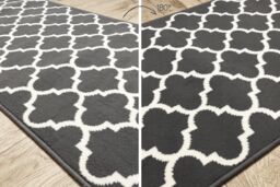 RugsX Bcf Morad Runner in Metallics - Size: 80 cm x 110 cm - thumbnail 4