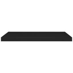 Berkfield Home Floating Wall Shelves 4 pcs Black 80x23.5x3.8 cm MDF - thumbnail 4