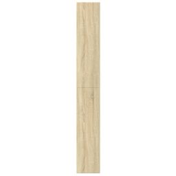 Berkfield Home Bookcase Sonoma Oak 60x24x176 cm Engineered Wood in Brown - Size: 60 x 24 x 176 cm - thumbnail 5