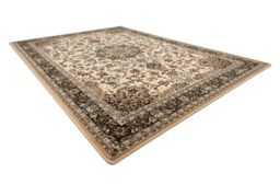 RugsX Wool Polonia Rug in Brown - Size: 100 cm x 150 cm - thumbnail 3