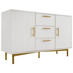 STILVORA Sideboard Cabinet with Storage White - thumbnail 5
