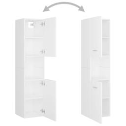 Berkfield Home Stylish Bathroom Furniture Set White Engineered Wood - thumbnail 6