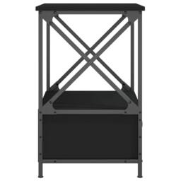 Berkfield Home Bedside Tables 2 pcs Black 50x41x65 cm Engineered Wood - Size: 50 x 41 x 65 cm - thumbnail 8