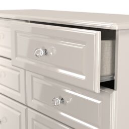Ready Assembled 2 U Stratford 6 Drawer Wide Chest (Ready Assembled) in Taupe - thumbnail 6