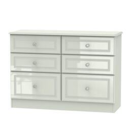 Ready Assembled 2 U Stratford 6 Drawer Wide Chest (Ready Assembled) in Taupe - thumbnail 7