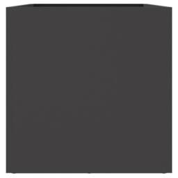 Berkfield Home Planter Black 62x30x29 cm Steel - Size: 62 x 30 x 29 cm - thumbnail 6