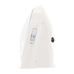 Acctim Arlo Non-Ticking Sweep Luminous Tipped Hands Analogue Backlight Alarm Clock in Off-White - thumbnail 4