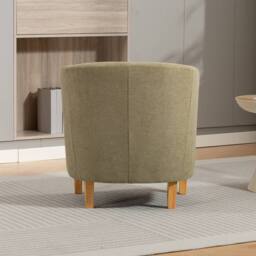Artemis Home Millie Fabric Accent Chair in Pale Green - Size: 1 Pack - thumbnail 5