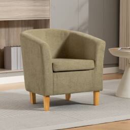 Artemis Home Millie Fabric Accent Chair in Pale Green - Size: 1 Pack - thumbnail 2